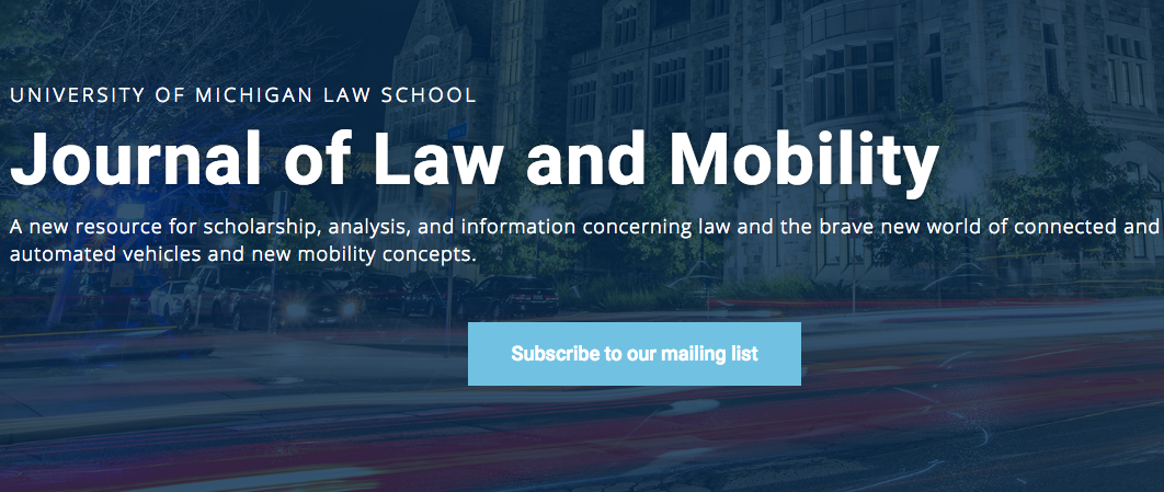 Journal of Law and Mobility
