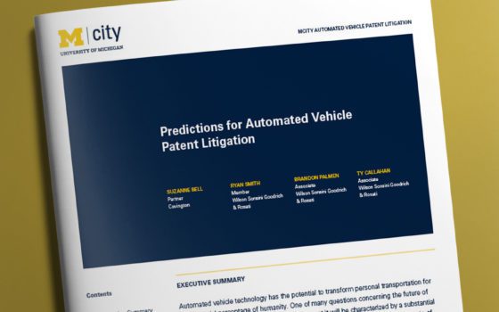 Predictions for automated vehicle patent litigation