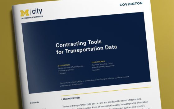 Transportation data drives mobility innovation but lack of clear use standards can be barrier to access